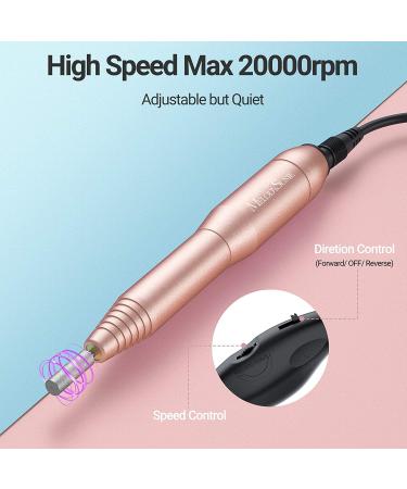 Melodysusie Electric Nail Drill - 20 000 RPM for Professional Nail Art | International Shipping Available - Buy Online on GoSupps.com