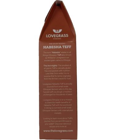 Lovegrass Ethiopia Habesha Brown Teff Grain - Brown - 500g - Buy Online on GoSupps.com