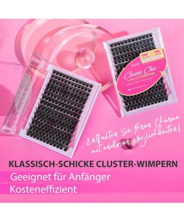 Calailis 280 PCs DIY Cluster Eyelashes - 0.07-30D d Curl Individual Extensions for Volume Eyelash Looks at Home - Buy Online on GoSupps.com