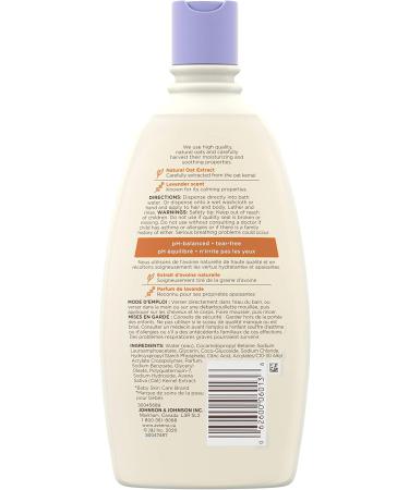 AveenoBaby Calming Comfort Bath Baby Body Wash for gently cleanses baby s skin & helps calm baby before bedtime natural oat Lavender & Vanilla Scents 532 mL 532 ml (Pack of 1) - Buy Online on GoSupps.com