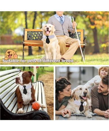 Buy Hacraho Dog Tie - Adjustable Smoking Neck Band Collar with Quick Lock Buckle (L) | International Shipping Available - Buy Online on GoSupps.com