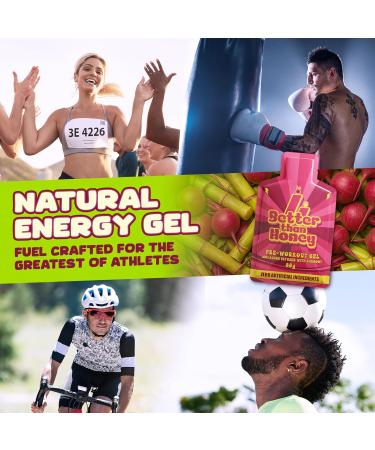 Better Than Honey-Molasses Beet Root Energy Gel Natural Pre-Workout & Endurance Fuel Rich in Magnesium Potassium Iron & Nitrates Workout Booster for Runners Hikers Cyclists and Athletes - Buy Online on GoSupps.com