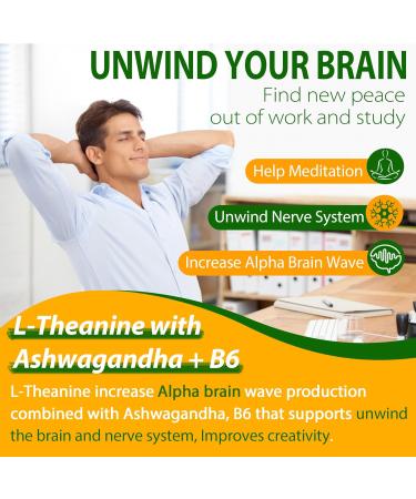 NEVISS Sugar Free L-Theanine Calm Gummies 120 Counts + Sugar Free 5-HTP Gummies 120 Counts - Buy Online on GoSupps.com