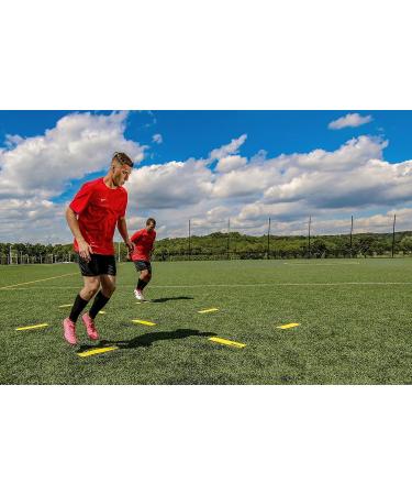 Kwik Goal Flat Rectangle Markers - Pack of 10 White | Essential Soccer Training Gear - Buy Online on GoSupps.com