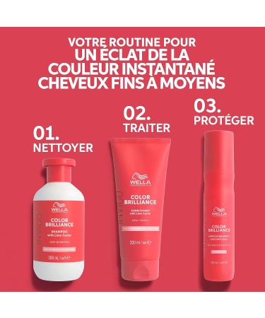 Wella Professionals Invigo Color Brilliance Conditioner - Maintains Hair Colour Shine and Protection - Conditioner for Fine to Normal Hair 200ml - Buy Online on GoSupps.com