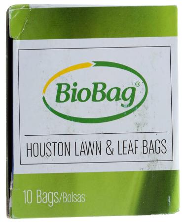 Biobag City of Houston 33 Gallon Lawn & Leaf Bags - 10 Pack - Buy Online on GoSupps.com