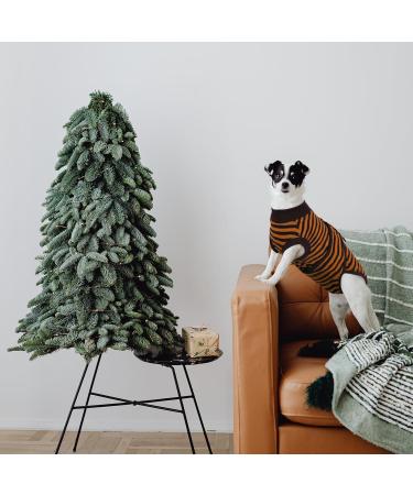 Kuoser Dog Recovery Body Suit - Breathable Post-Surgery Protection for Male & Female Dogs | Anti-Licking Leakage Protection | XXL Brown Striped (1 Pack) - Buy Online on GoSupps.com