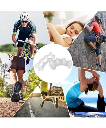 Silicone Toe Spacers - Set of 3 for Women & Men | Toe Separator & Straightener for Bent & Overlapping Toes - Small Size - Buy Online on GoSupps.com