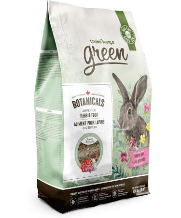 Living World Green Botanicals Juvenile Rabbit Food 1.36 kg (3 lb) - Buy Online on GoSupps.com