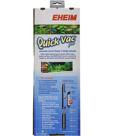 EHEIM Quick Vac Pro Gravel Cleaner & Sludge Extractor - PetOverstock - Buy Online on GoSupps.com