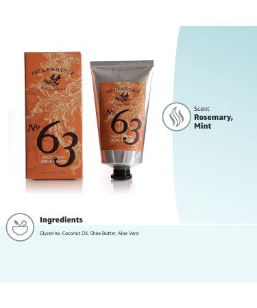 Pre de Provence No.63 Men's Collection Shave Cream - Luxurious Shaving Experience - Buy Online on GoSupps.com