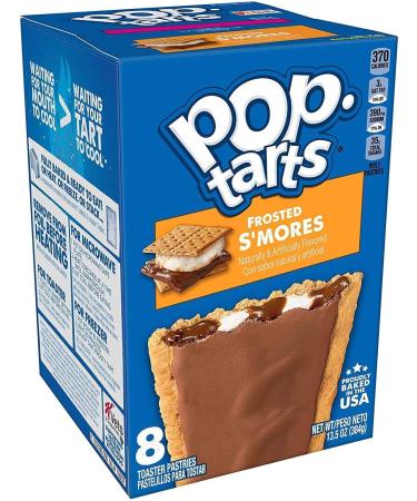 Pop Tarts Kellogg's Frosted S'mores - 13.5 Oz. - Buy Online on GoSupps.com