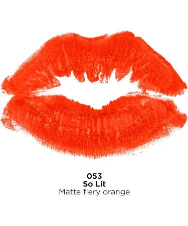 Revlon Super Lustrous Matte Lipstick - So LIT (Pack of 1) - Buy Online on GoSupps.com