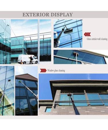 Window Cleaning Kit With Extension Pole 3.6M/5.4M/6M/7.2M/9M/11M Aluminum Alloy Water Fed Telescopic Brush for Window Cleaning Trucks Cleaning System & Washing Tool 24FT/7.2M - Buy Online on GoSupps.com
