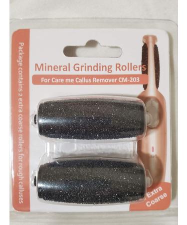 Extra Coarse Replacement Rollers for Care me Electric Callus Remover CM-203-2 Super Coarse Grinding Heads for Removing Dead  Hard Skin & Calluses on Feet