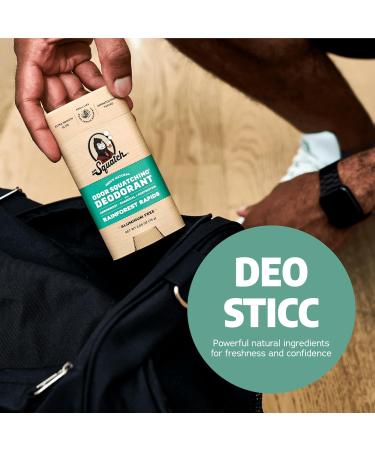 Buy Dr. Squatch Natural Deodorant for Men - 3 Pack Rainforest Rapids | Aluminum-Free Odor Protection - Buy Online on GoSupps.com