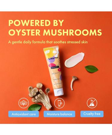 LOYNU Korean Face Moisturizer for Dry & Sensitive Skin | Rich Deeply Moisturizing Formula with Mushroom Extract | Hydrating Facial Cream | Non-Irritating 1.76 Oz - Buy Online on GoSupps.com