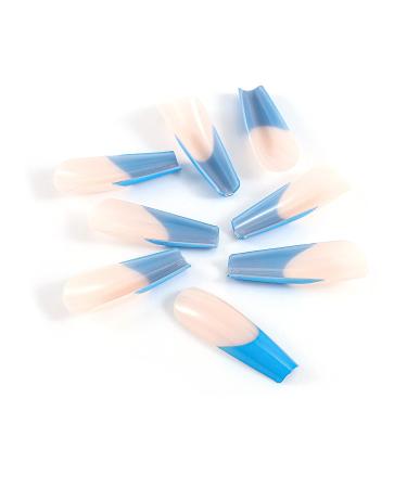Brishow Artificial Ballerina Nails - Long Press On Acrylic Nails 24pcs for Women & Girls - Shop Now! - Buy Online on GoSupps.com