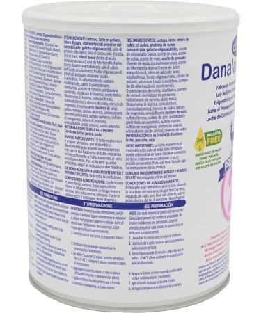 DANALAC Goat Milk Formula Stage 2 - Advanced Baby Milk Powder for Toddlers - 800g (Pack of 1) - Buy Online on GoSupps.com