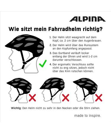 Buy Alpina Cycling Helmet Plug-in-Light IV | One Size | International Shipping - Buy Online on GoSupps.com