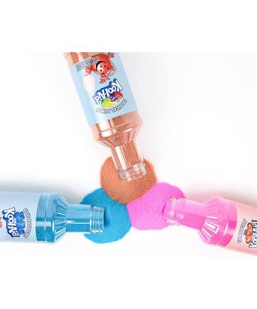 Nostalgia Kool-Aid Flossing Party Kit (3-Pack) | Blue Raspberry  Strawberry  Tropical Punch | 3 16oz Bottles of Cotton Candy Sugar Mix | 96 Small to Medium Cone Servings Kool-Aid Flossing Sugar - Buy Online on GoSupps.com