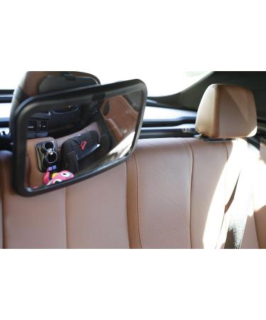 Twins Baby Practical Rear View Mirror for Baby Carrier & Child Seat - Rotatable & Tiltable for Safe Travel - Buy Online on GoSupps.com