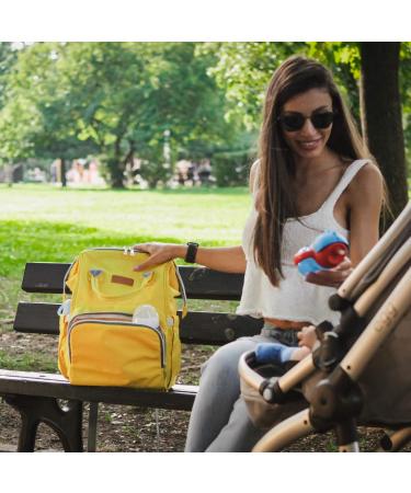 NEVEQ BABILY WICKING PACK - Large Capacity Waterproof Travel Backpack with Multi-Compartment Design & Baby Fan Roller - Perfect for International Shipping - Buy Online on GoSupps.com