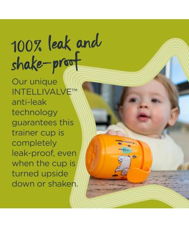 Tommee Tippee Superstar Sippee Trainer Sippy Cup with INTELLIVALVE Leak-Proof Technology, BACSHIELD Antibacterial Protection - Pink (6m+ 300ml) - Buy Online on GoSupps.com