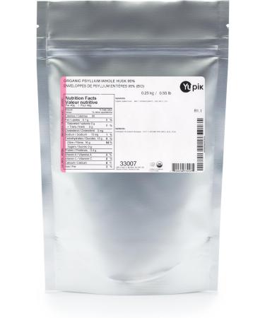 Yupik Organic Whole Husk Psyllium 95-Percent Superfood 250 Gram - Buy Online on GoSupps.com