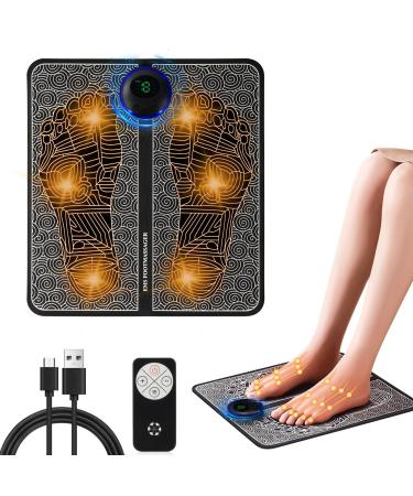 Foot massager electrically EMS foot massager foot massage device for the blood circulation foldable USB charging.