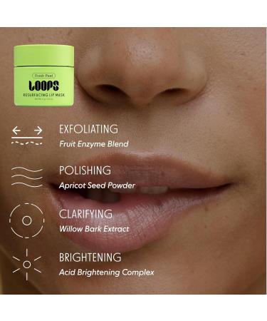 LOOPS Luxe Lips Trio Ultra Hydrating Lip Masks - Exfoliate and Restore Hydration Below the Surface - Lip Balm Stocking Stuffer - Buy Online on GoSupps.com