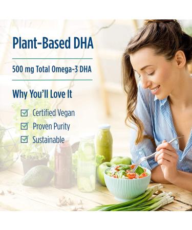 Nordic Naturals Algae DHA 60 Soft Gels - Premium Omega-3 Supplement - Buy Online on GoSupps.com