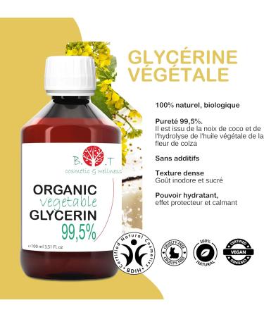 Pure and Organic Vegetable Liquid Glycerine - Vegetable Glycerine for Soap Moisturizing Face and Body 100% Natural Homemade Cosmetic Base - 2000 g 2 kg - Buy Online on GoSupps.com
