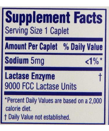Lactaid Fast Act Lactose Intolerance Relief Caplets - 32 Travel Packs of 1-ct | Lactase Enzyme for Fast Relief - Buy Online on GoSupps.com