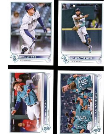 Seattle Mariners 2022 Topps Complete Mint Hand Collated 22 Card Team Set with Rookies and Future Stars - Buy Online on GoSupps.com