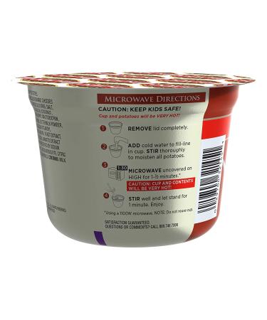 Idahoan Four Cheese Mashed Potatoes - Gluten-Free 100% Real Idaho Potatoes - 1.5 oz Cup (Pack of 10) - Buy Online on GoSupps.com