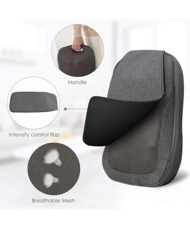 Comfier Shiatsu Massage Device - Portable Heating Massage Pillow for Neck Back & Shoulders | Perfect Gift for Mom & Dad - Buy Online on GoSupps.com