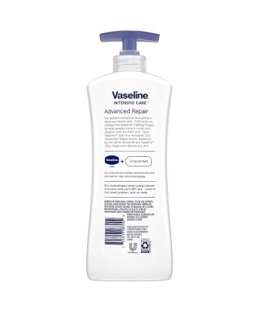 Vaseline Intensive Care Body Lotion Advanced Repair Unscented 20.3 oz - Pack of 1 - Buy Online on GoSupps.com