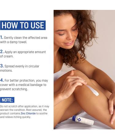 ABERA Seborrheic Dermatitis Cream Relief for Psoriasis & Eczema with Peptizinc + Herbal Complex Neurodermatitis Comfort Soothes Itching Face Scalp & Body Daily Relief Steroid Free (1.01 Fl Oz) 1 Box - Buy Online on GoSupps.com