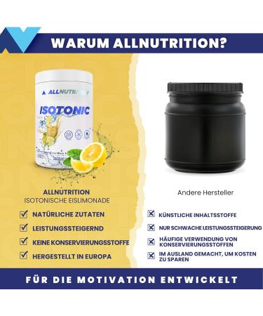 Bulk Isotonic Beverage Powder - 700g Iced Lemonade | Electrolyte Sports Drink with Magnesium Sodium & Vitamins | Dietary Supplements for Hydration - Buy Online on GoSupps.com