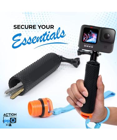 Action Pro Floating Hand Grip for GoPro Hero | Waterproof Monopod Handle for Action Cameras | Underwater Diving Stick Accessory - Buy Online on GoSupps.com
