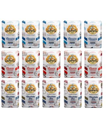 Antimo Caputo Molino Caputo Flour Testpakket Napoli pizzamel pizza meel 15 x 1 kg