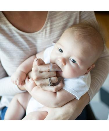 Dr. Brown's Silicone Finger Toothbrush for Baby | Travel-Storage Case Included | 3m+ | White - Buy Online on GoSupps.com