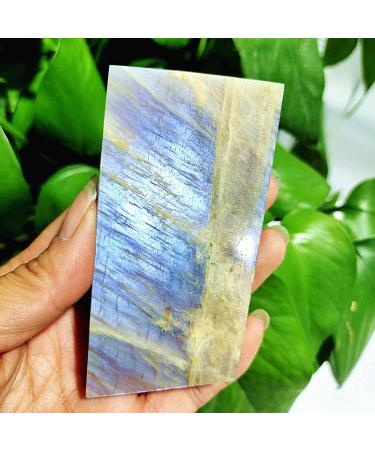 Natural Blue Moonstone Crystals Chips Lrregular Stone Minerals Room Decor and Spiritual Gemstones A29 149g84-46mm FZUGEDRLI (Color : A39 373g99-129mm) - Buy Online on GoSupps.com