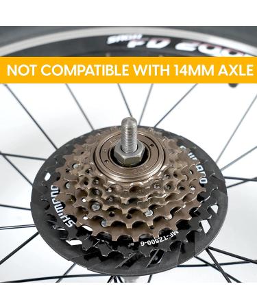 Bikehand Bike Freewheel and Cassette Tool - 12-Spline 22.8mm Fittings for Shimano - Installation and Removal - Not Compatible with Sram XD Drive - Buy Online on GoSupps.com