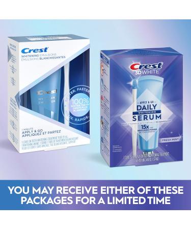 Crest Whitening Emulsions with Wand Applicator Leave-On Teeth Whitening Kit 29 mL 29 mL Treatment + Applicator - Buy Online on GoSupps.com