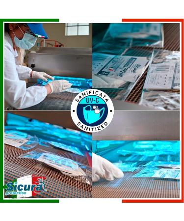 Buy Sicura FFP2 Pink Surgical Masks - CE Certified BFE 99% Made in Italy - 50 Pack - Buy Online on GoSupps.com