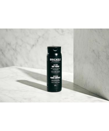 Brickell Men's Stay Fresh Body Powder - Natural & Organic Talc-Free Powder for Men - Absorbs Sweat, Keeps Skin Dry - Unscented 5 oz - Buy Online on GoSupps.com