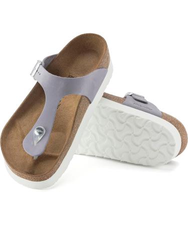 Buy Birkenstock Gizeh Platform Nubuck Leather Sandals 42 Multi - Stylish & Comfortable Footwear for Global Shipping - Buy Online on GoSupps.com
