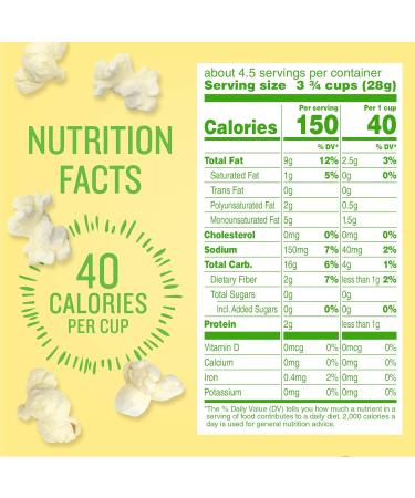 Angie's BOOMCHICKAPOP Sea Salt Popcorn 4.4 oz.- Pack of 4 | Delicious Sea-Salt Flavor - Buy Online on GoSupps.com